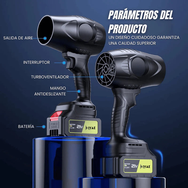 AirBlaster Pro™ con 2 Baterías y Maletín de REGALO