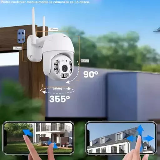 SecureCam® Pro 360™ - Cámara de seguridad HD 1080