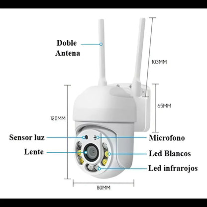 SecureCam® Pro 360™ - Cámara de seguridad HD 1080