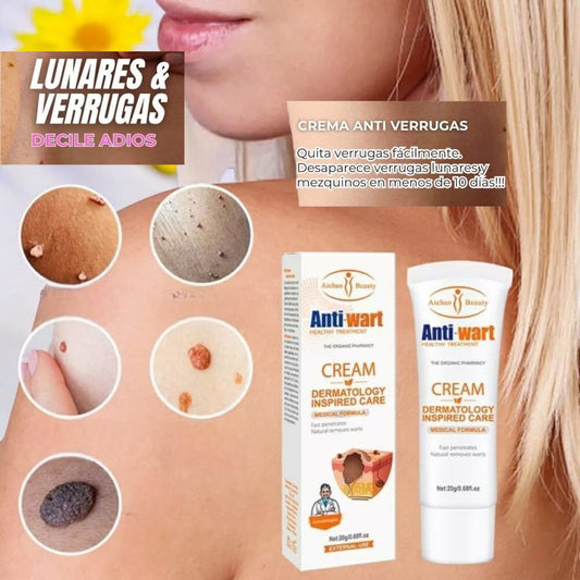 WartREMOVER™  l CREMA ELIMINA VERRUGAS Y LUNARES