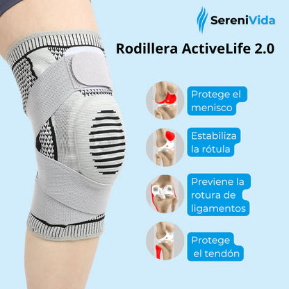 Rodillera ActiveLife 2.0™ – La Rodillera de Nueva Generación para un Movimiento sin Dolor