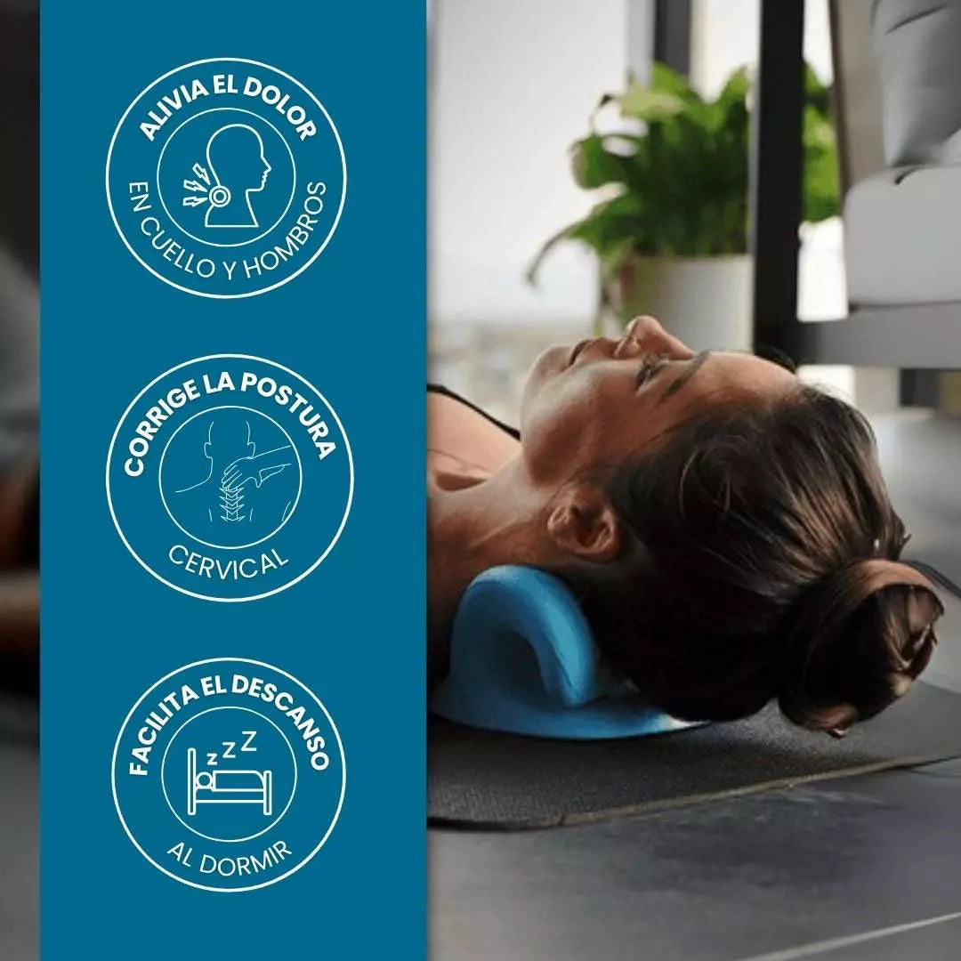 CerviRelax™ - Almohada Terapeutica De Tracción Cervical