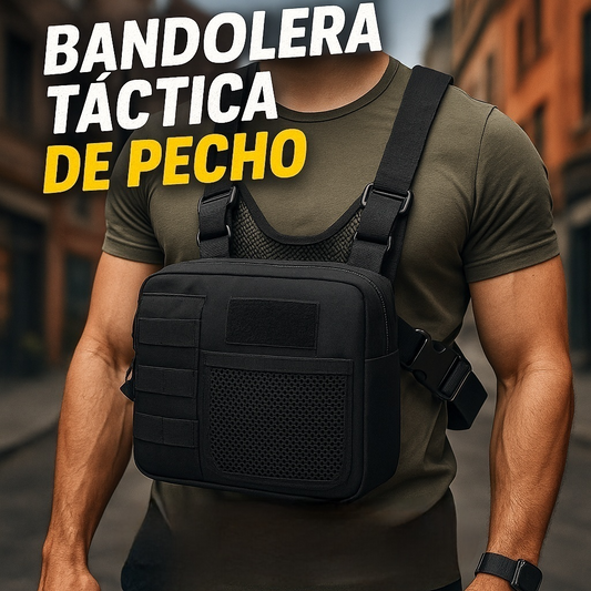 TacticBAG™ l NOVEDOSA BANDOLERA TACTICA DE PECHO