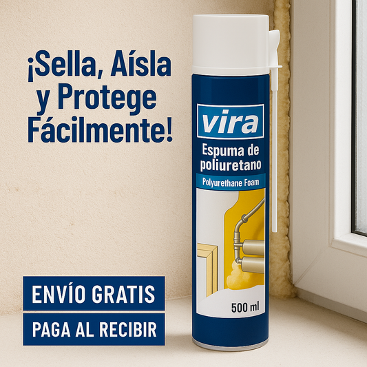 SealPro l Espuma Expasiva - Une, rellena y aísla hasta los espacios más difíciles de alcanzar.