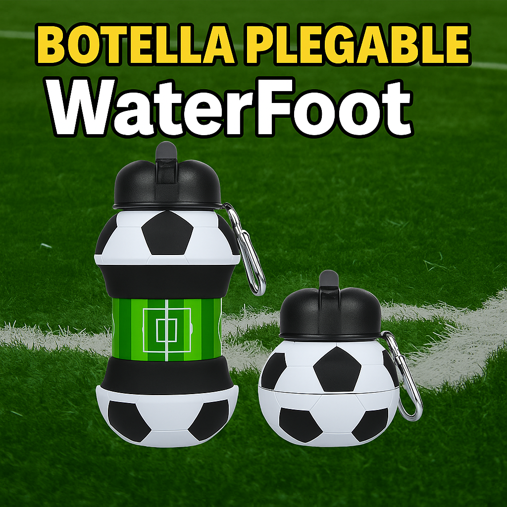WaterFoot™ l BOTELLA PLEGABLE DE PELOTA 600ML