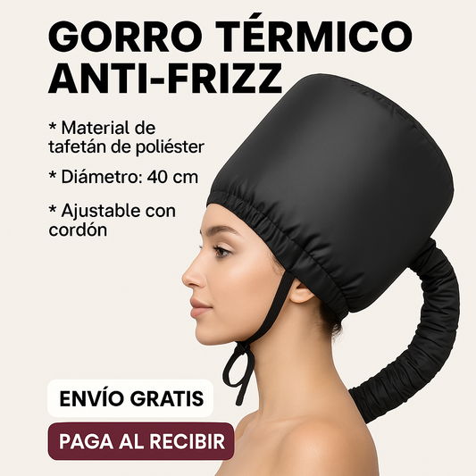 DryingCap™ l Gorro Termico Secador Anti-Frizz