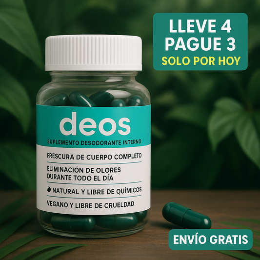 Deos™  l Desodorante Corporal Interno