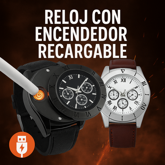 Reloj Encendedor Premium Recargable con USB