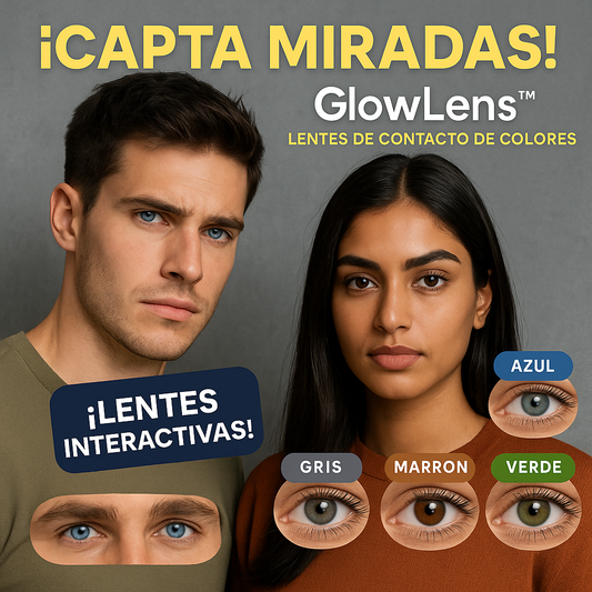 GlowLens™ - Lentes de Contacto de Hidrogel