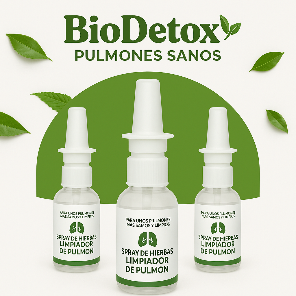 BioDetox™ l Spray Limpiador De Pulmones