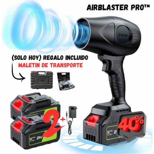 AirBlaster Pro™ con 2 Baterías y Maletín de REGALO