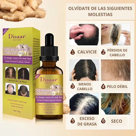 HairGrowth l  Aceite Tratamiento Para Alopecia Y Crecimiento Capilar