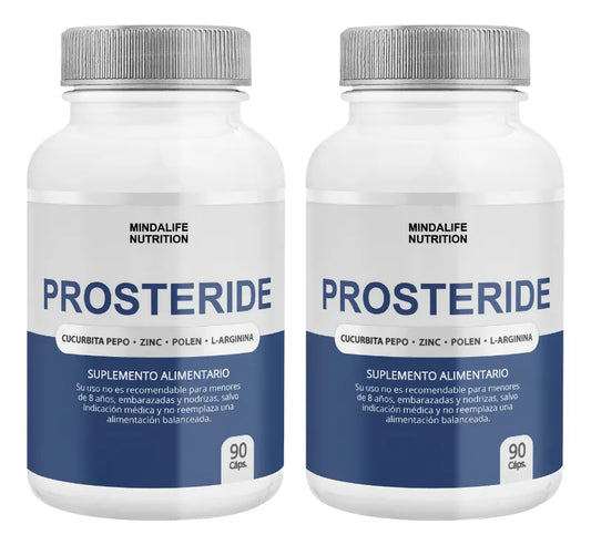 PROSTERIDE™ l VITALIDAD TOTAL ⚡ (POTENCIA DE HOMBRE) VERSIÓN 90 CÁPSULAS***