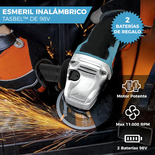GrinderMax™ l Potencia inalámbrica para trabajos exigentes.+ 2 BATERIAS DE REGALO