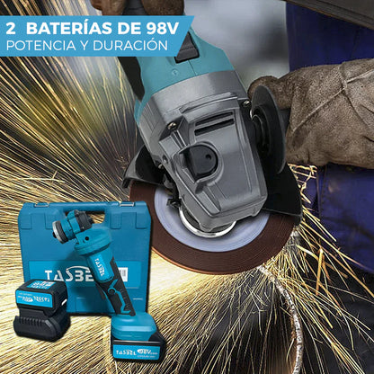 GrinderMax™ l Potencia inalámbrica para trabajos exigentes.+ 2 BATERIAS DE REGALO