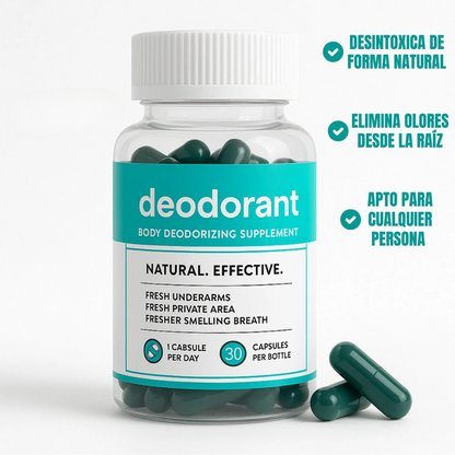Deos™  l Desodorante Corporal Interno