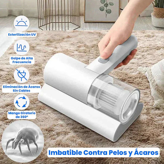 VacumPower™ l ASPIRADORA LED UV DE ACAROS Y POLVO + FILTROS DE REGALO