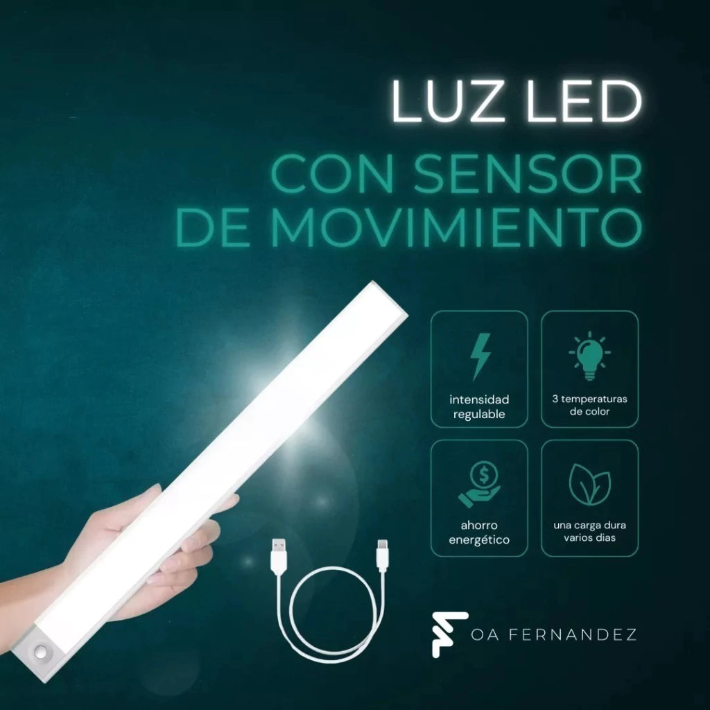 ProLight™ l Barra Luz Led Con Sensor De Movimiento