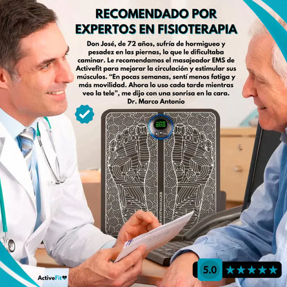 Masajeador de Pies EMS Activefit® + Calcetines Anti varices (GRATIS)