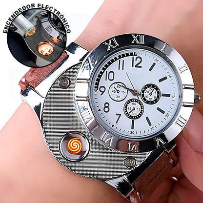 Reloj Encendedor Premium Recargable con USB