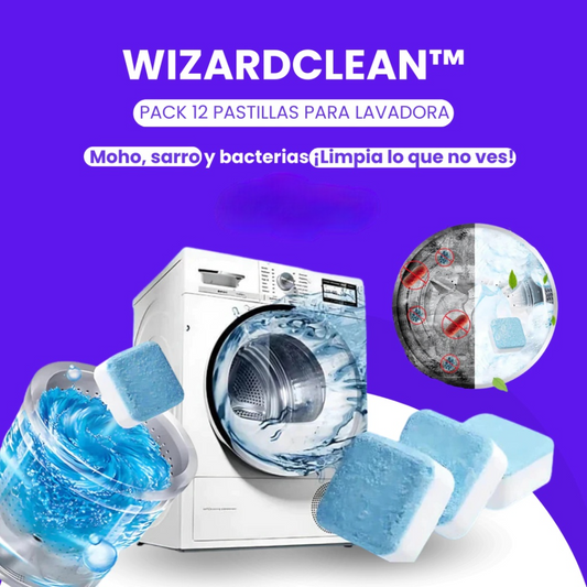 WIZARDCLEAN™ l PASTILLAS PARA LAVADORA